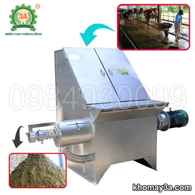 Máy tách ép chất thải chăn nuôi công nghiệp