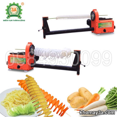 Máy thái khoai tây lốc xoáy