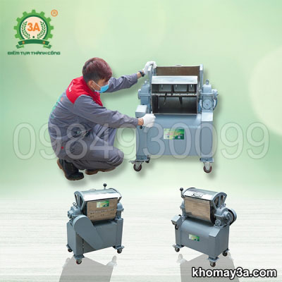 Máy trộn bột nằm ngang Inox 3A