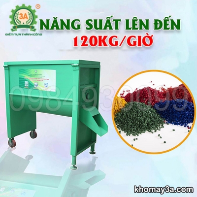 Máy trộn hạt nhựa trục ngang 3A3Kw