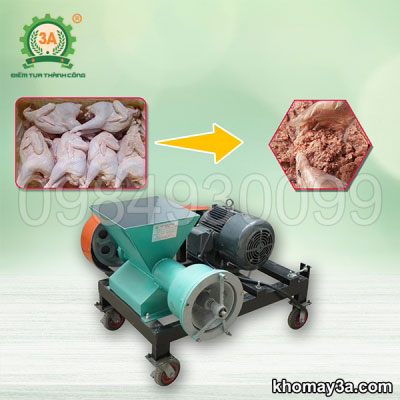 Máy xay gà nguyên con công suất lớn 3A11KW