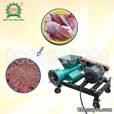 Máy xay cá nguyên con công suất lớn