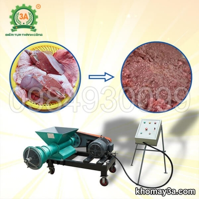 Máy xay cá công nghiệp 3A Máy xay cá công nghiệp 3A
