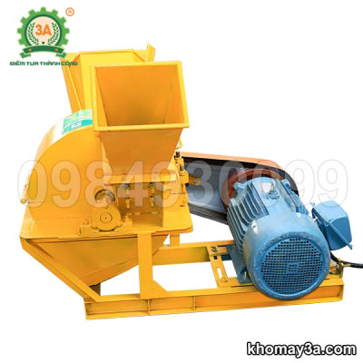 Máy xay gỗ, xơ dừa tươi 3A15Kw