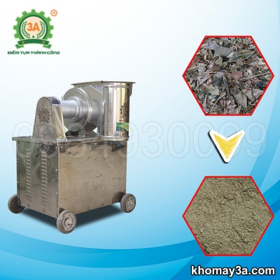 Máy xay lá cây khô thành bột siêu mịn 3A7,5Kw Máy xay lá cây khô thành bột siêu mịn 3A7,5Kw