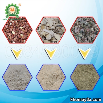 Máy xay lá cây khô thành bột siêu mịn 3A7,5Kw Máy xay lá cây khô thành bột siêu mịn 3A7,5Kw
