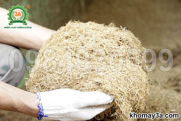 Máy băm xơ dừa – có thể xử lý rơm, ngô và làm đệm lót hữu cơ không?