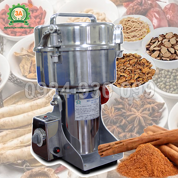 Máy nghiền bột mịn có nghiền được hạt cứng như đậu xanh, đậu đen không?
