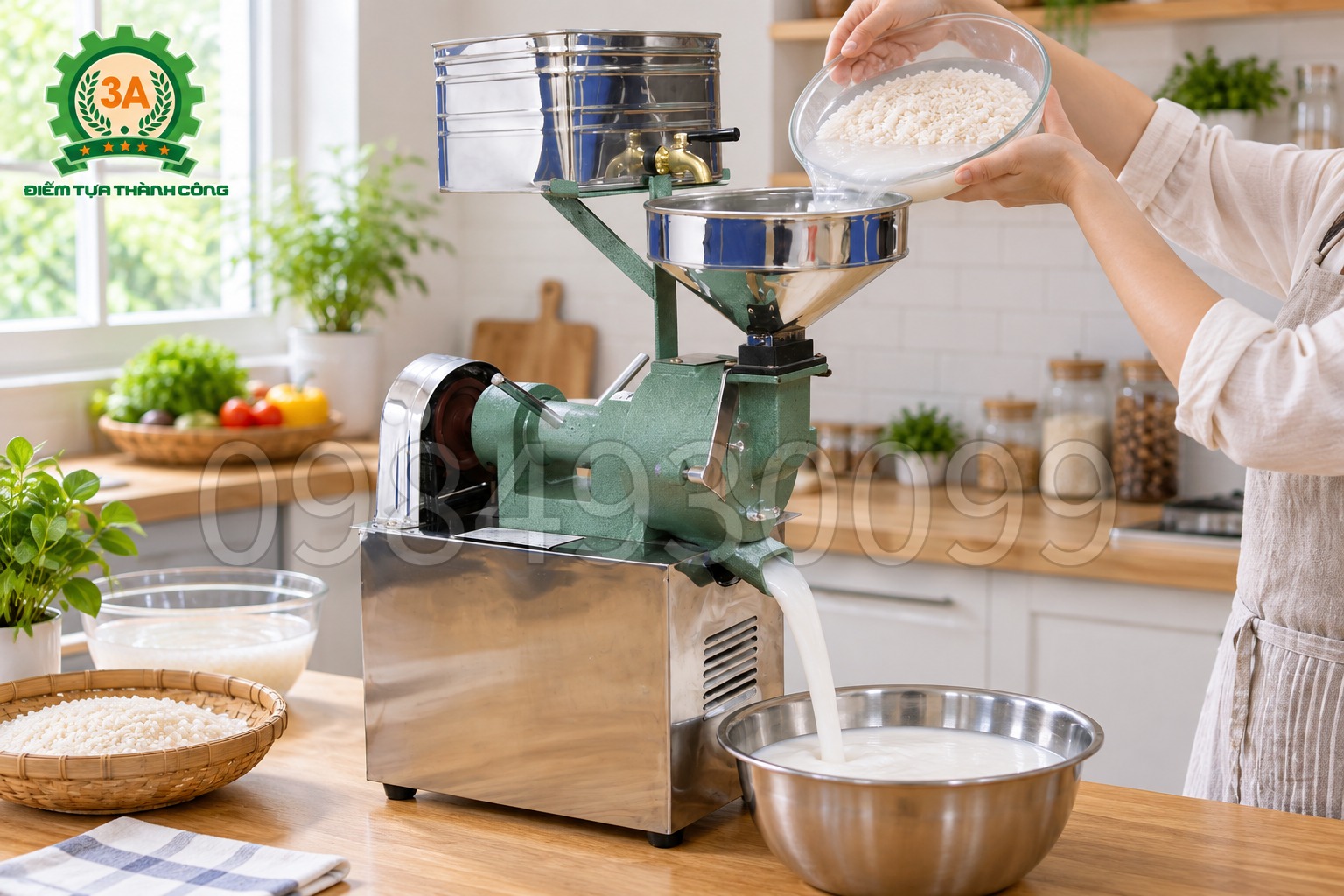 Máy Xay Bột Nước Gia Đình: Xay 10kg Gạo Mỗi Giờ Có Thật Không?
