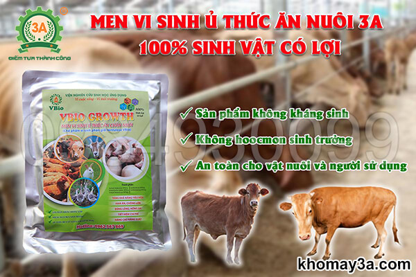 Men vi sinh ủ thức ăn chăn nuôi 3A (06)