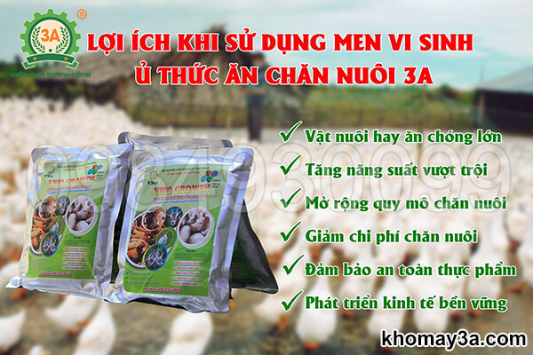 Men vi sinh ủ thức ăn chăn nuôi 3A (10)