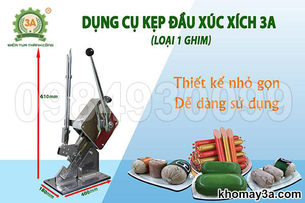 dụng cụ buộc đầu xúc xích giá rẻ