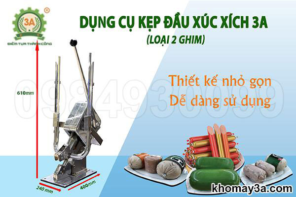 máy kẹp nhôm túi lưới  