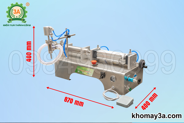 Máy chiết rót định lượng 3A