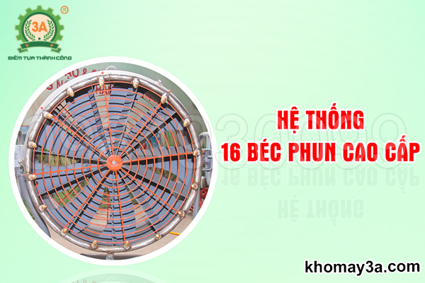 hệ thống bec phun Máy phun sương dập bụi mỏ đá, mỏ than công nghiệp 3A3Kw