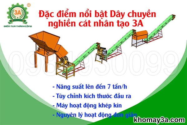 dây chuyền nghiền sàng đá 