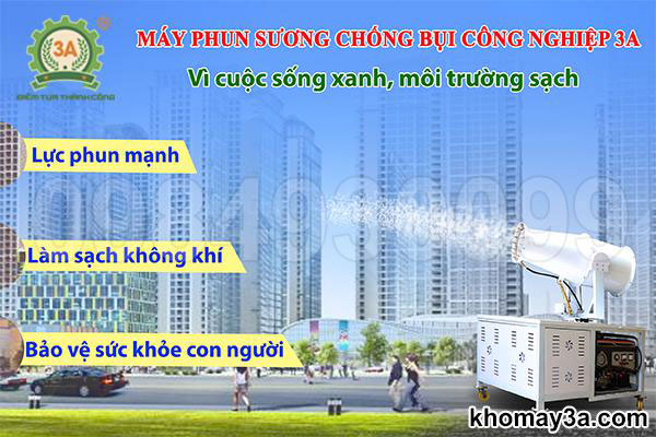 máy phun sương chống bụi 