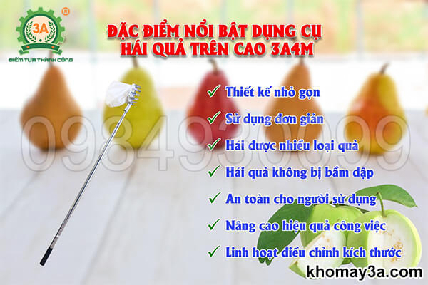 Dụng cụ hái quả trên cao