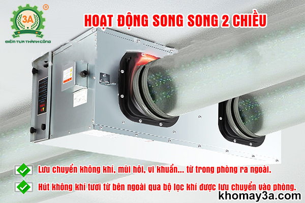 Máy cấp không khí tươi gia đình 3A