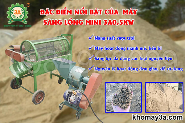 Máy sàng lồng 3A0,5Kw (04)