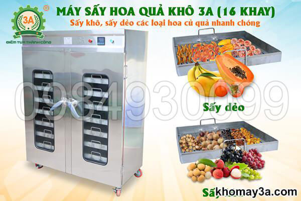 máy sấy hoa quả khô