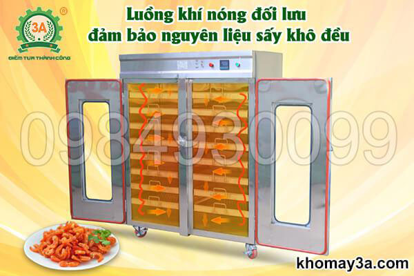 Máy sấy trái cây 3A (16 khay) 