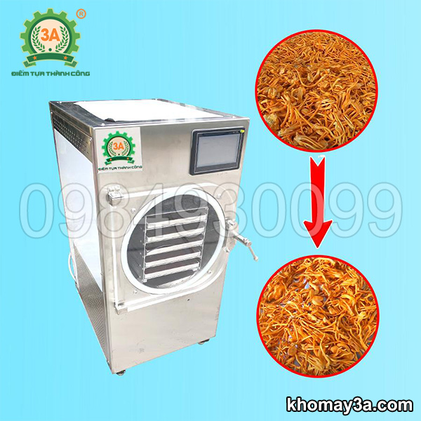 Máy sấy thăng hoa mini 3A2,2Kw 