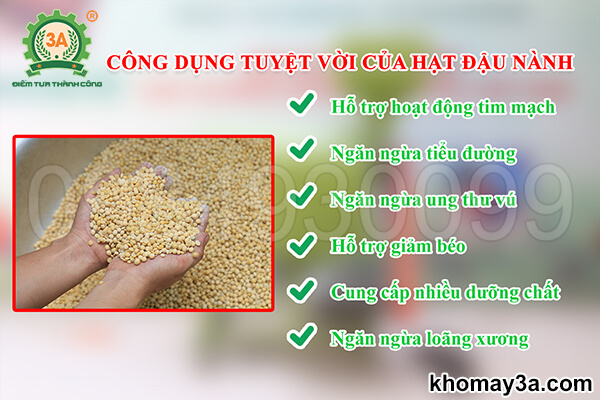 máy tách vỏ đậu nành