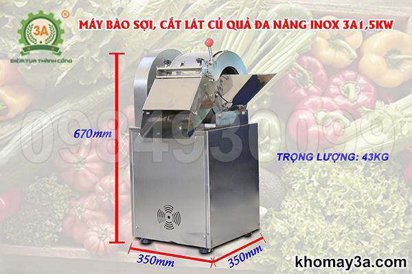 máy thái rau củ quả đa năng 