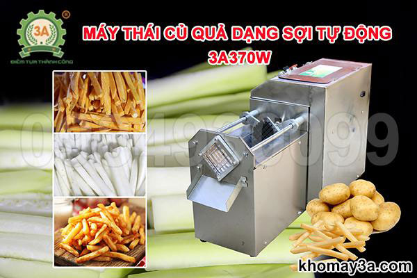 máy thái củ quả 