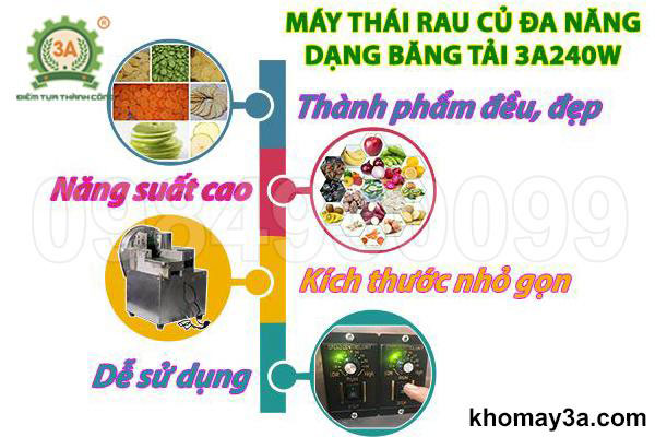 máy thái rau củ công nghiệp 