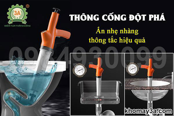 dụng cụ thông tắc bồn cầu