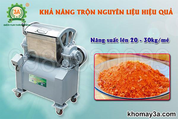 máy trộn nguyên liệu đa năng