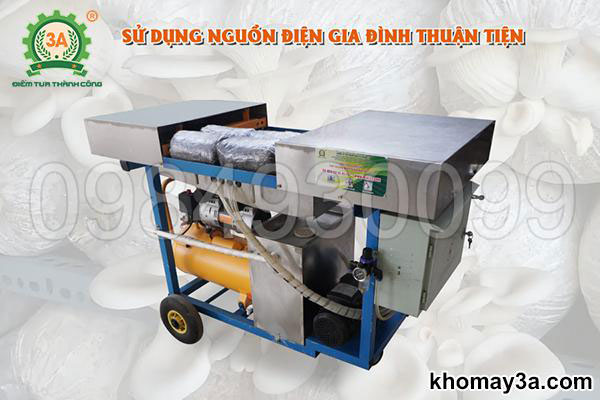 Máy tiêm bịch nấm 3A2,2kW