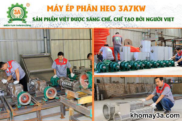 chế tạo máy ép phân tách nước