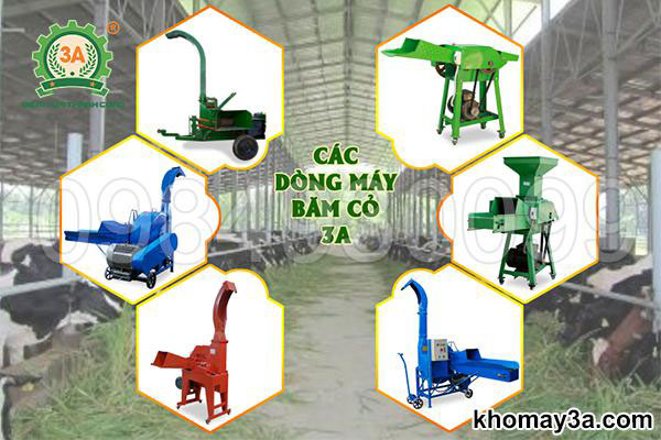 máy chế biến thức ăn cho bò 3A