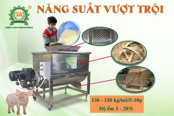 Máy trộn thức ăn cho lợn